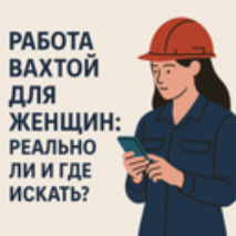 Работа вахтой для женщин: реально ли и где искать?